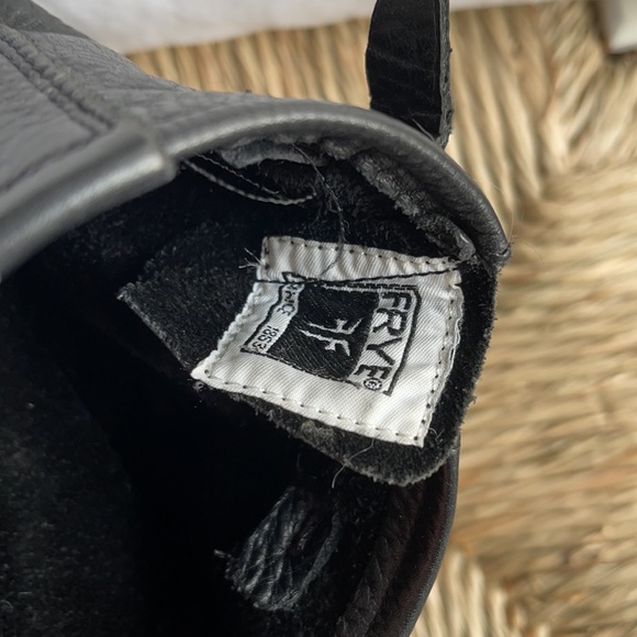 Frye slouchy Moto boots - Picture 3 of 4